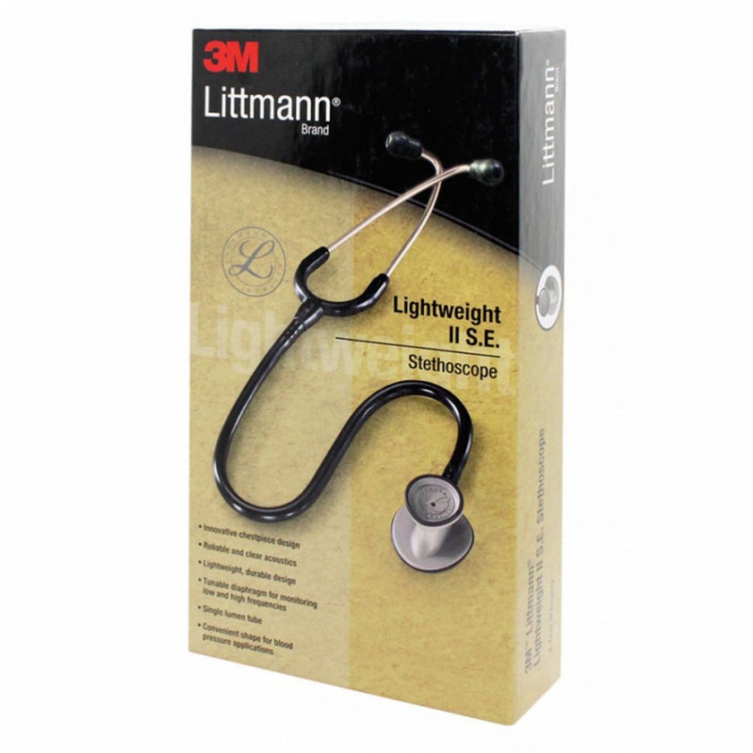 3M Littmann Lightweight II Stethoscope Black 2450