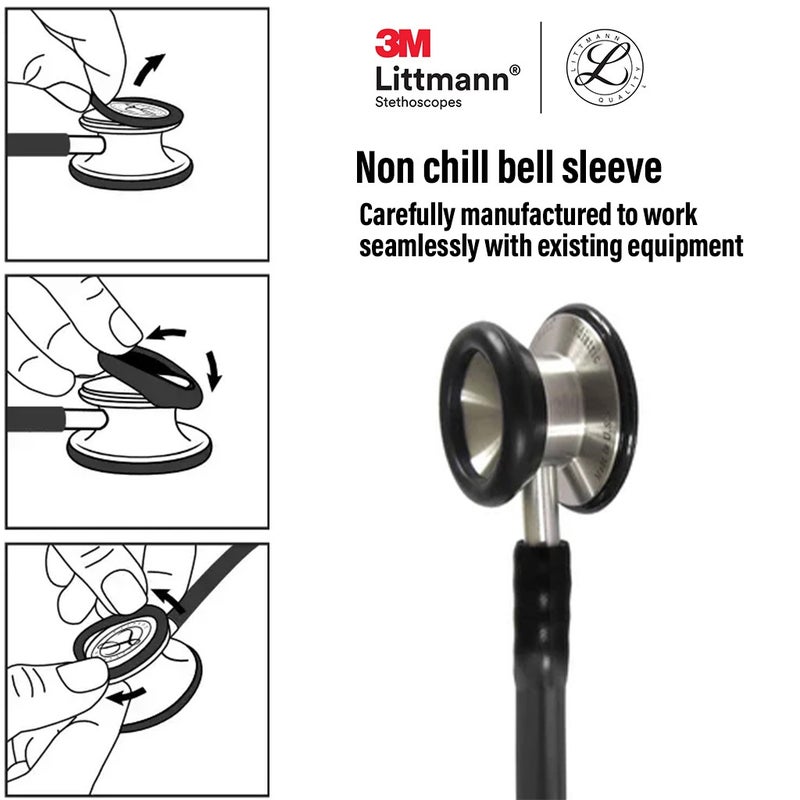 3M Littmann Non Chill Sleeve Cardio Black