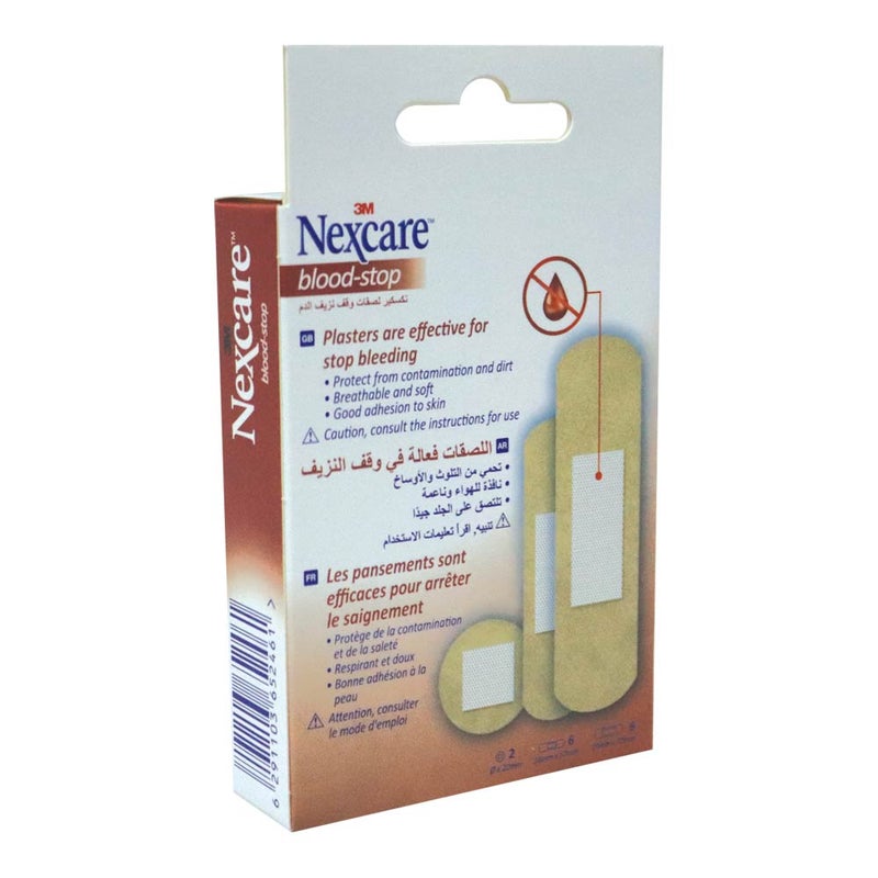 3M Nexcare Blood Stop Assorted Bandages 14's