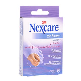 3M Nexcare Toe Blister Bandages 6's TBB-6