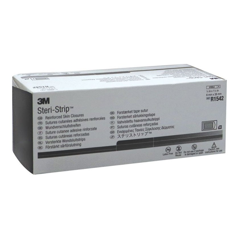 3M Steri-Strip 6 mm x 38 mm, Pack of 50's