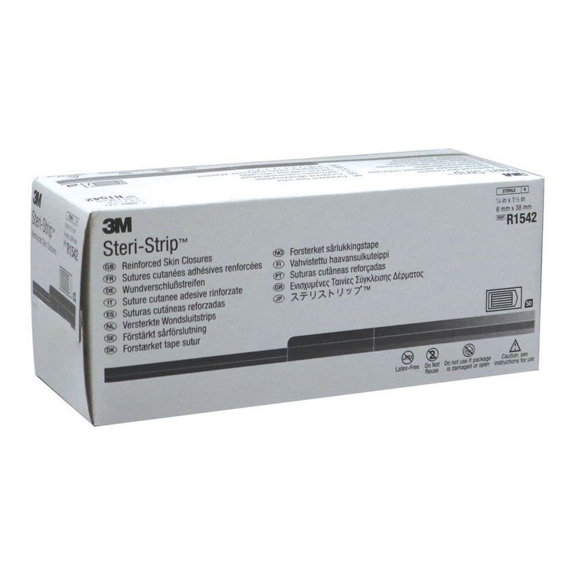 3M Steri-Strip 6 mm x 38 mm, Pack of 50's