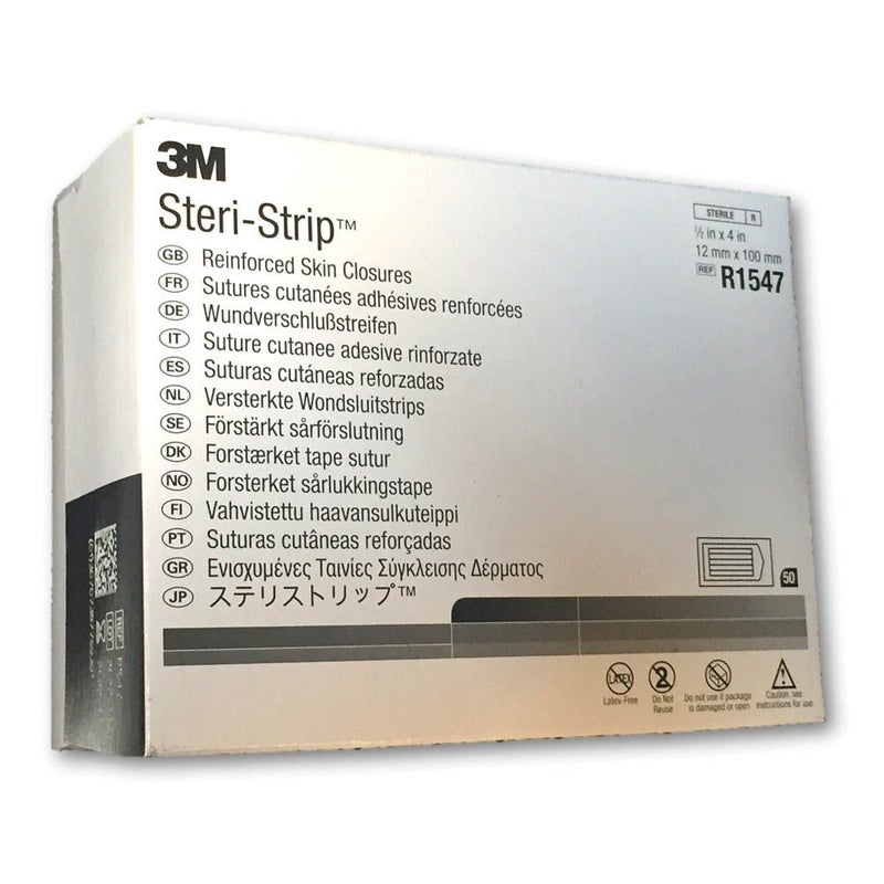 3M Steri-Strip 12 mm x 100 mm 50's