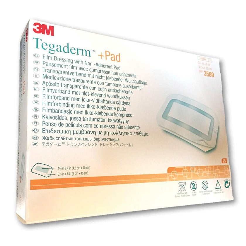 3M Tegaderm+ Pad 9 x 15cm, Pack of 25's
