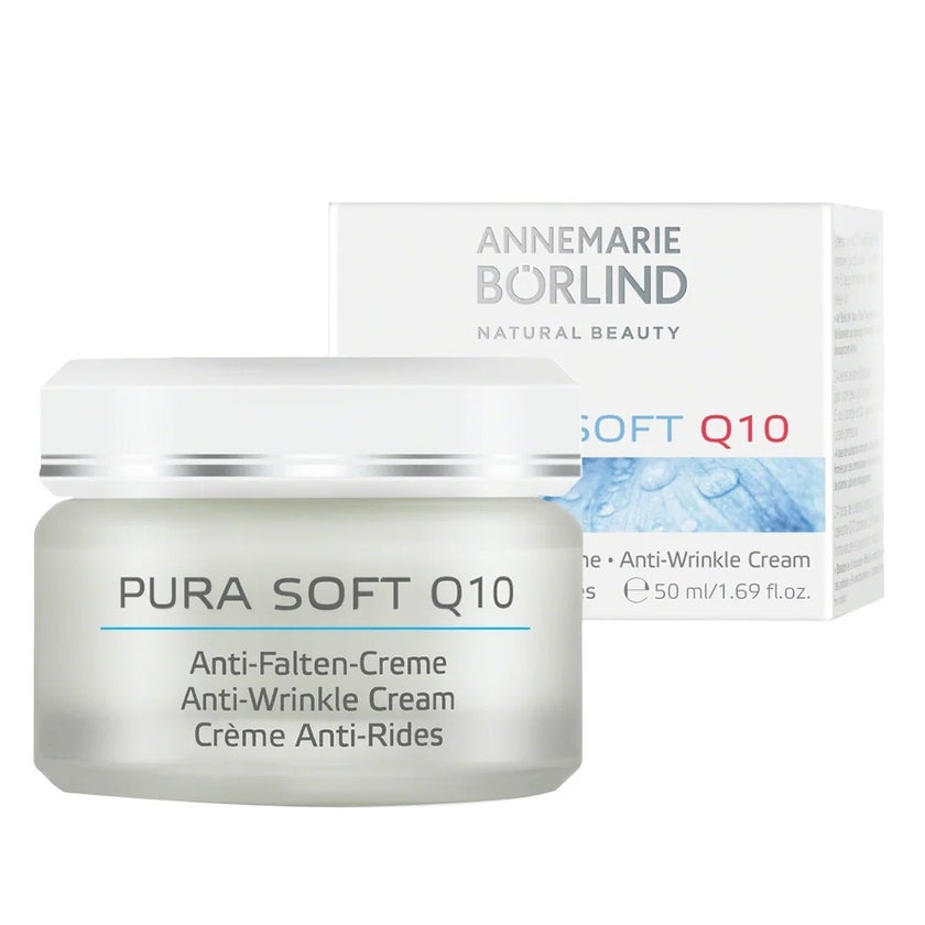 Annemarie Borlind Pura Soft Q10 Anti-Wrinkle Cream With Coenzyme Q10 & Vitamin E 50ml