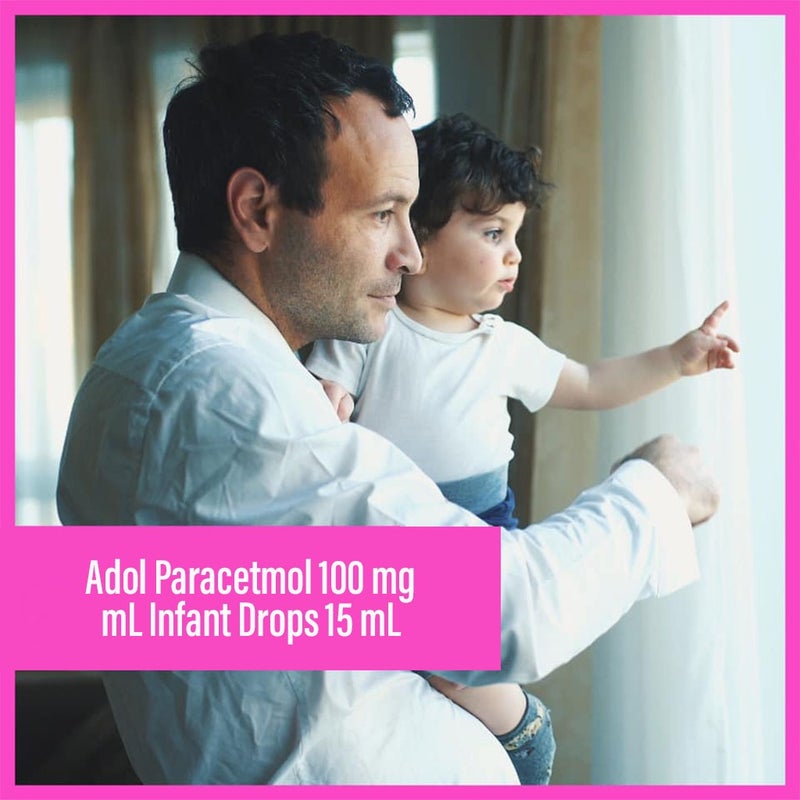 Adol Paracetmol 100 mg/ mL Infant Drops 15 mL