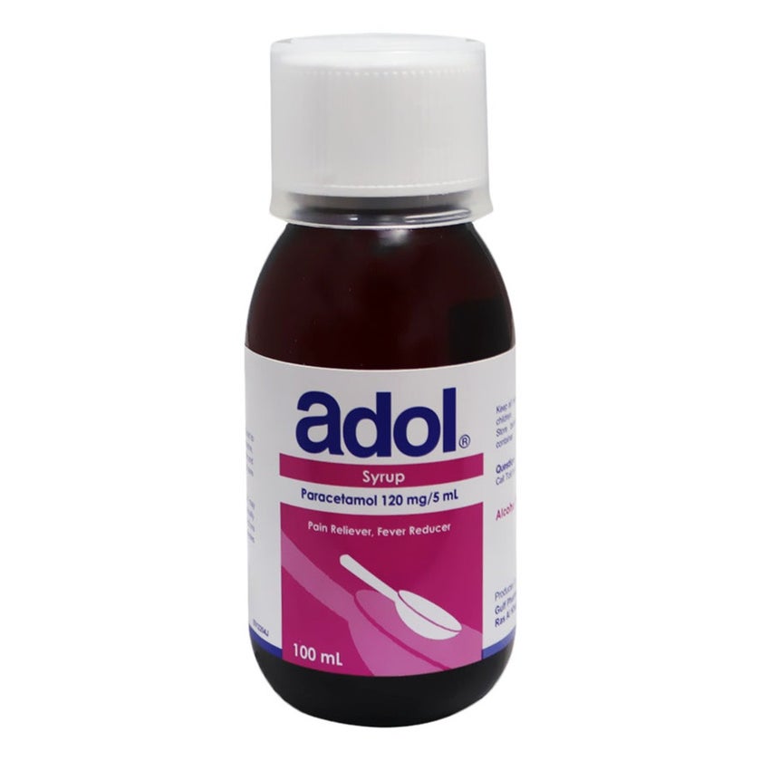 Adol Paracetamol 120mg/5ml Syrup 100ml