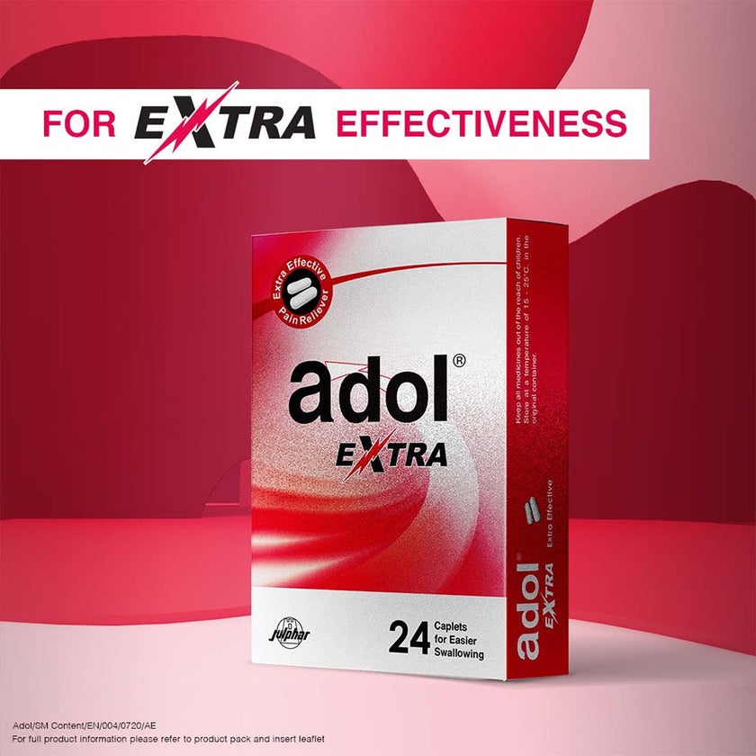 Adol Extra Tablets, Pack of 24's