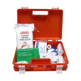 Adriamed Orange First Aid Box Filled