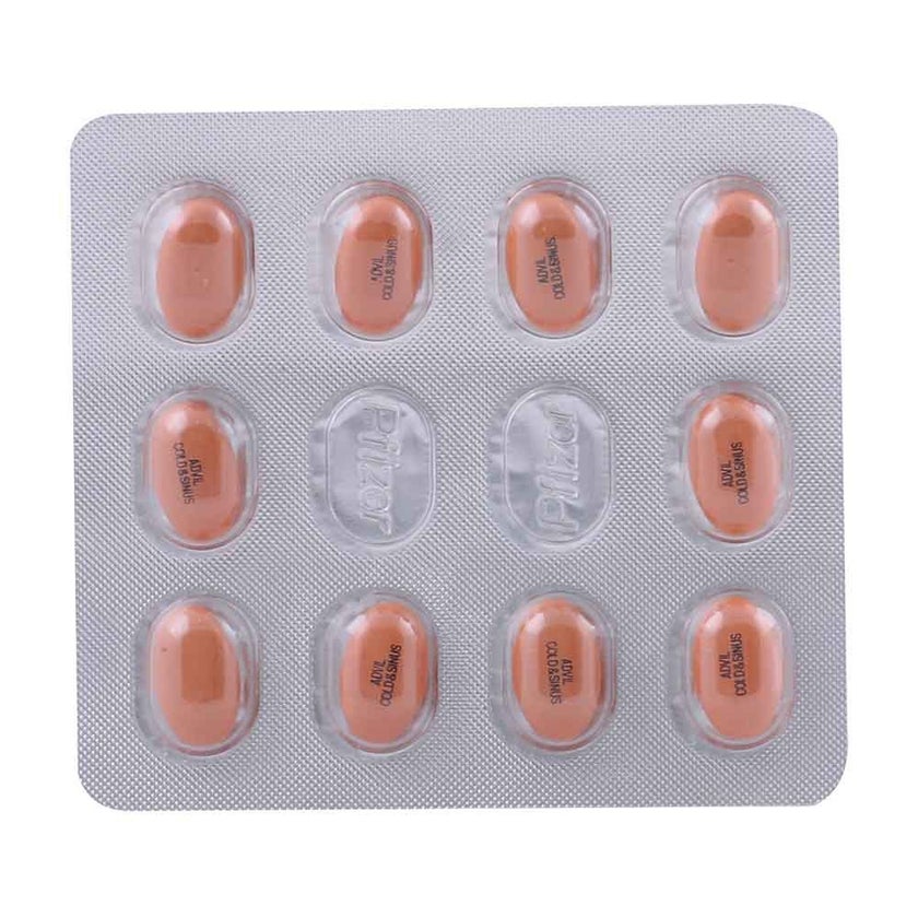 Advil Cold & Sinus Caplets, Pack of 20's