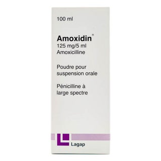 Amoxidin 125mg/5ml Powder For Oral Suspension 100ml