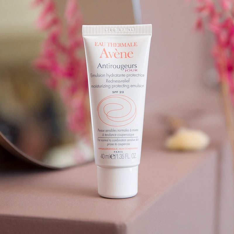 Avene Antirougeurs Jour Mositurizing Protecting Emulsion For Normal to Combination, Sensitive Skin 40ml