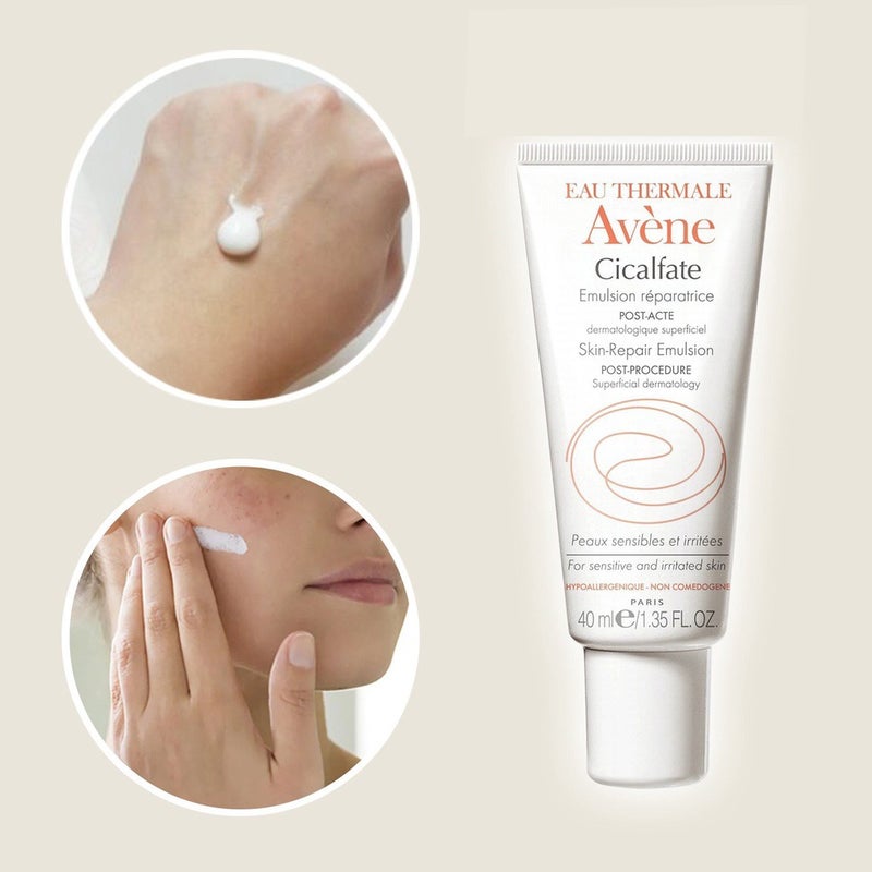 Avene Cicalfate Post Procedure Skin Repair Emulsion 40ml