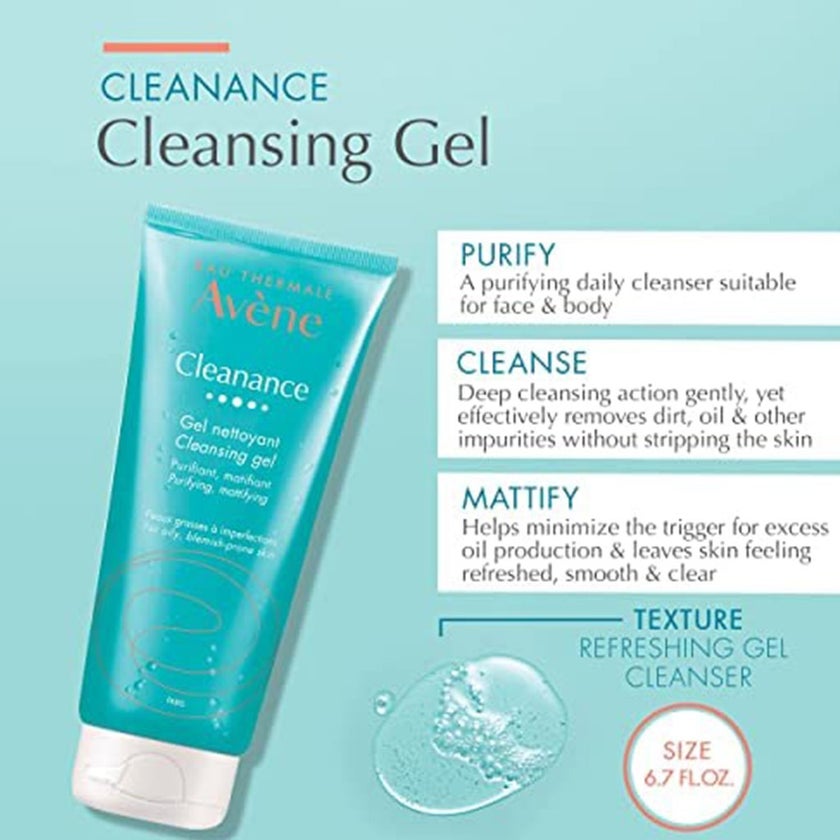 Avene Cleanance Soapless Cleanser Gel 200ml