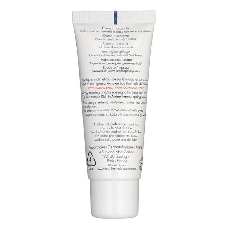 Avene Hydrance Rich Hydrating Cream For Dry Skin & Sensitive Skin 40ml