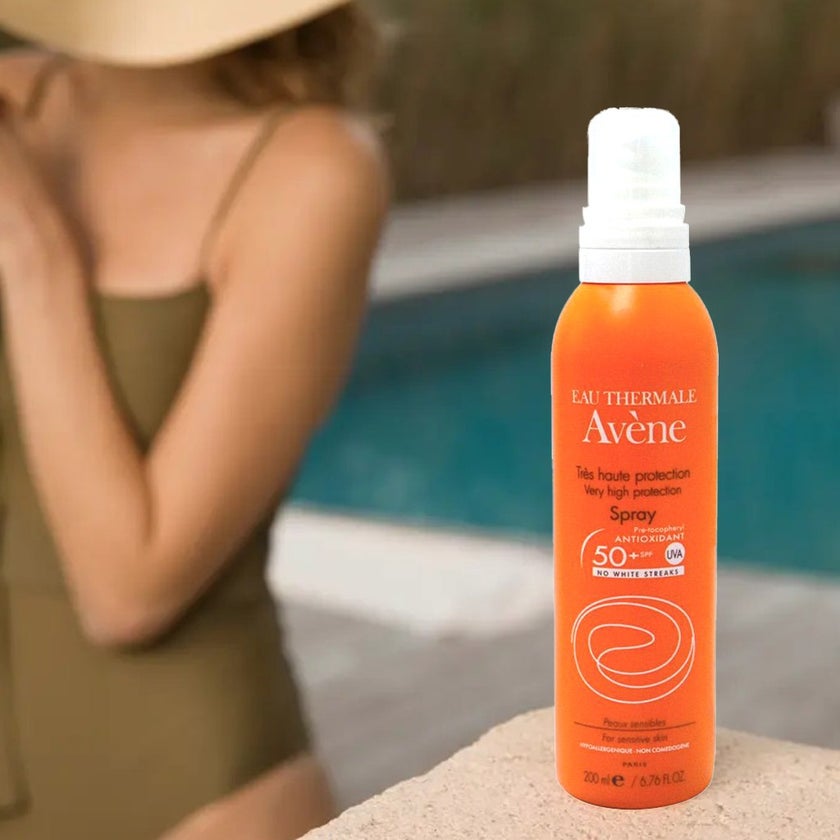 Avene SPF50+ Sunscreen Spray For High Sun Protection 200ml