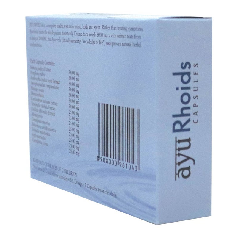 Ayurhoids Capsules 60's