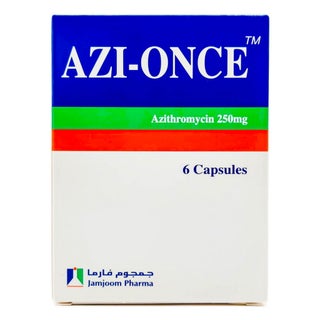 Azi Once 250mg Capsules, Pack of 6's