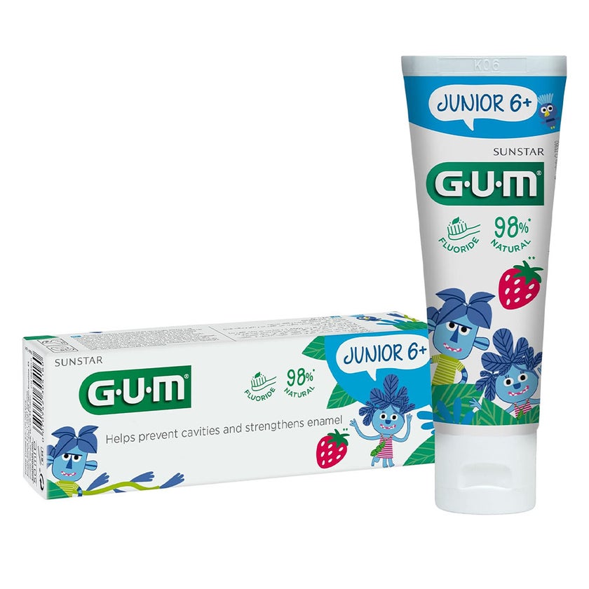 Butler Gum Junior 6+ Gel Toothpaste 50ml