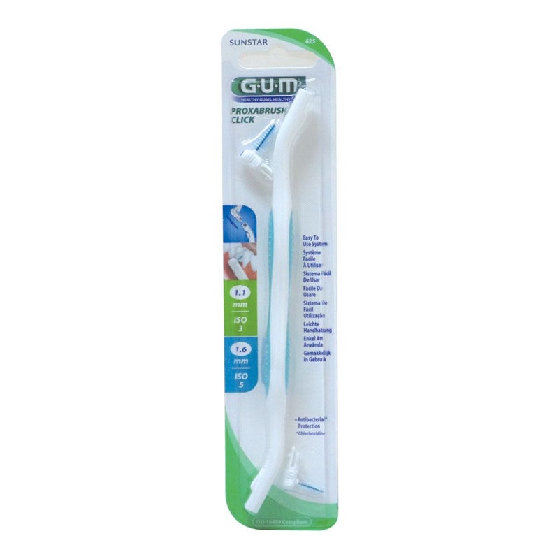 Butler Gum Proxabrush Click Handle + Refills 625M
