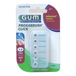 Butler Gum Proxabrush Click Refills 6's 622MB