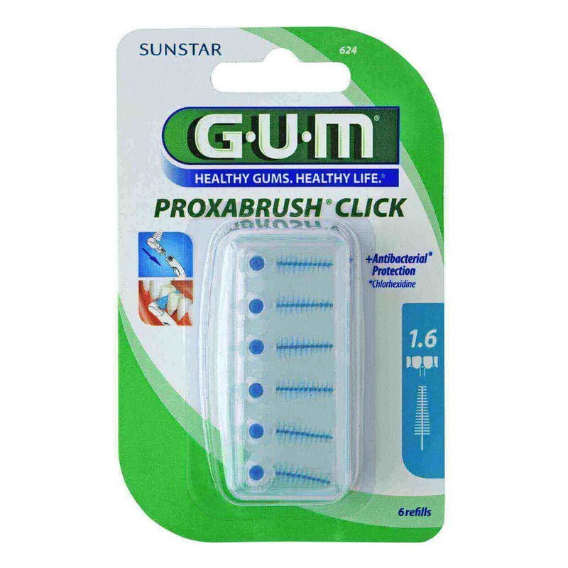 Butler Gum Proxabrush Click Refill 6's 624MB