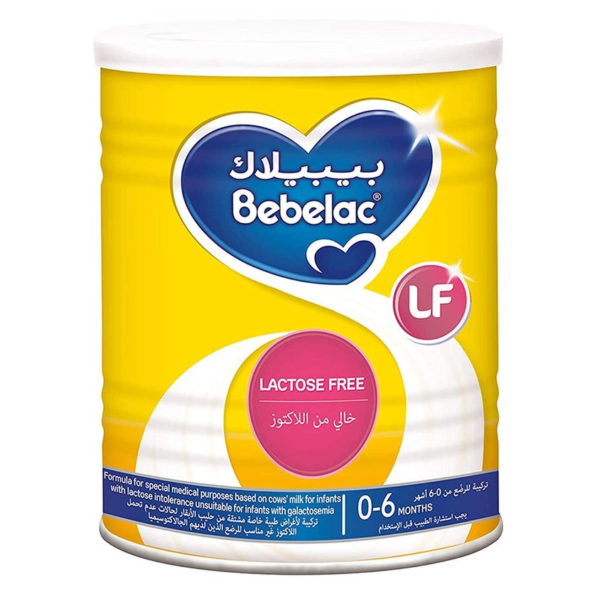 Bebelac LF Lactose Free Infant Milk Formula For 0 To 6 Months Baby 400g