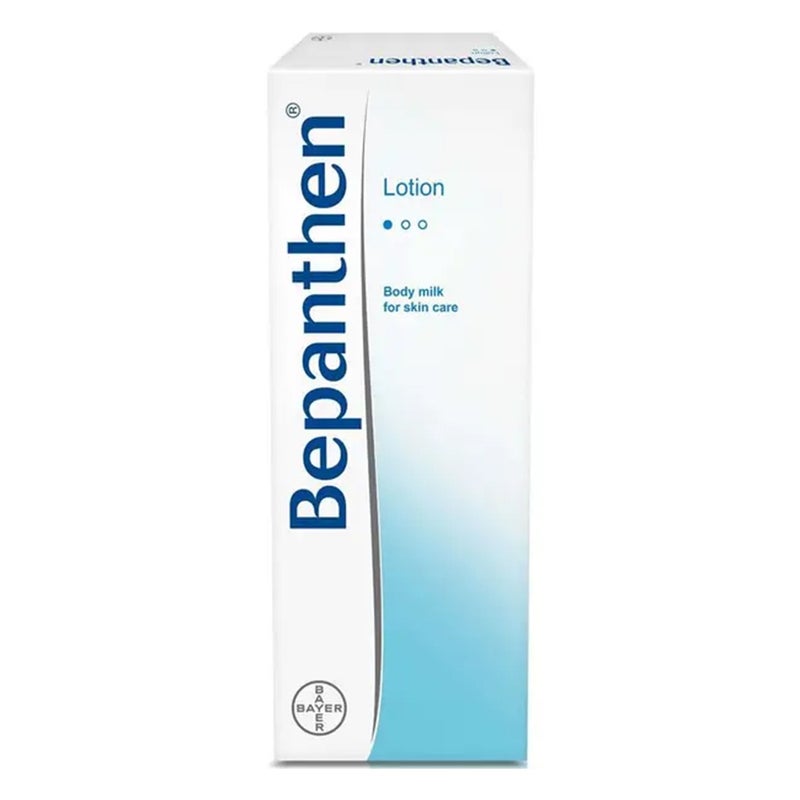 Bepanthen Face and Body Milk Moisturizer Lotion for Normal To Dry Skin 200ml