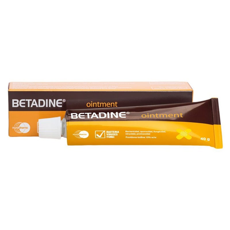 Betadine Ointment With 10% Povidone Iodine 40g
