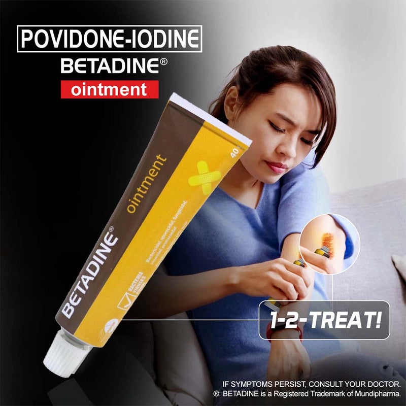 Betadine Ointment With 10% Povidone Iodine 40g
