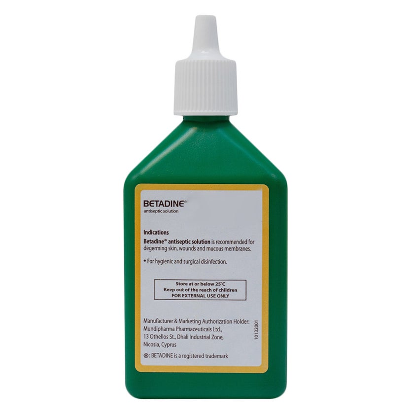 Betadine Povidone Iodine Antiseptic Solution 120ml