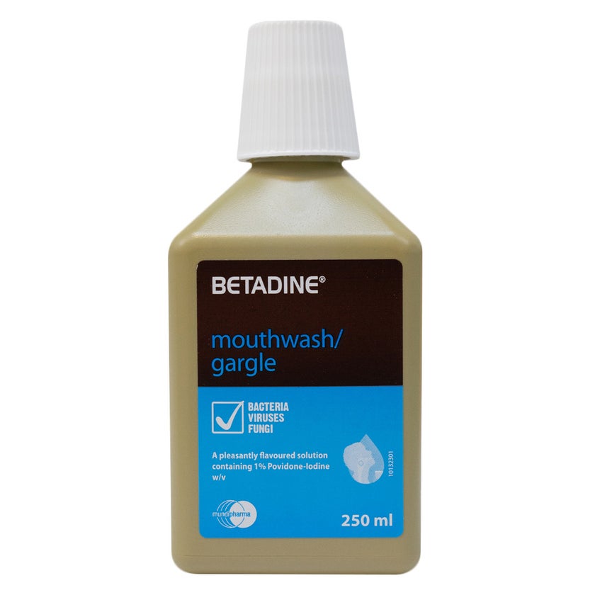 Betadine Mouthwash/Gargle 250ml