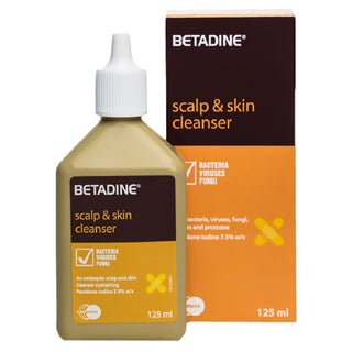 Betadine Povidone Iodine Scalp & Skin Cleanser 125ml
