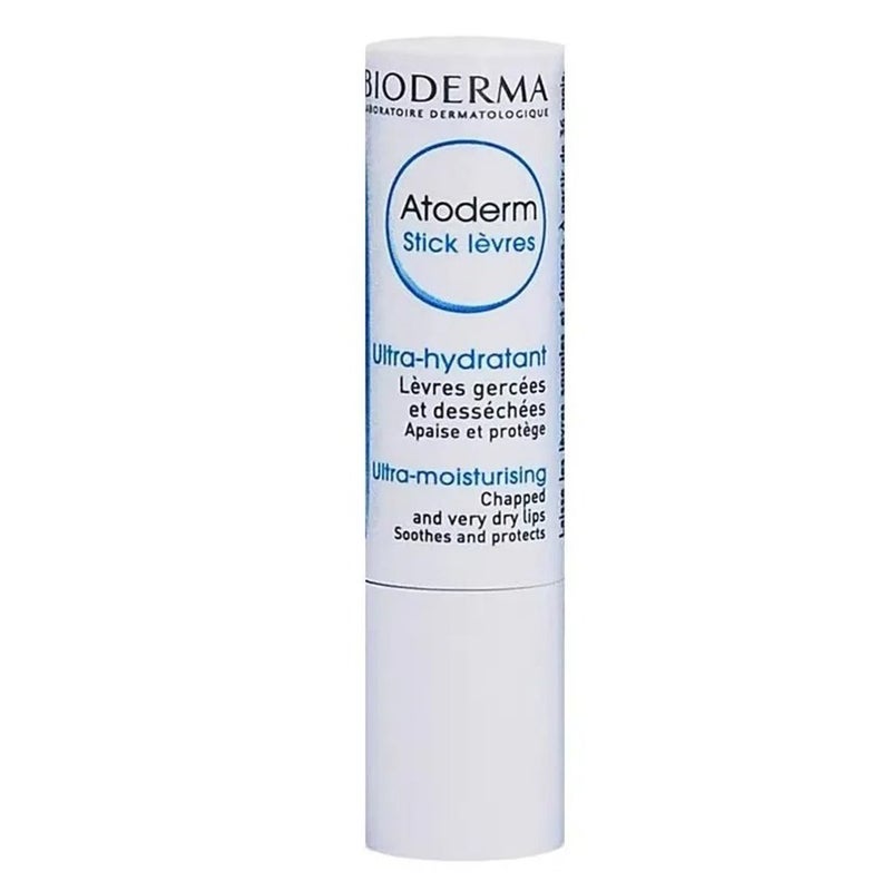 Bioderma Atoderm Moisturising Lip Balm For Dry And Chapped Lips 4g