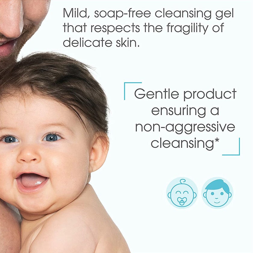 Bioderma ABCDerm Mild Cleansing Foaming Gel For Babies & Children 1 L