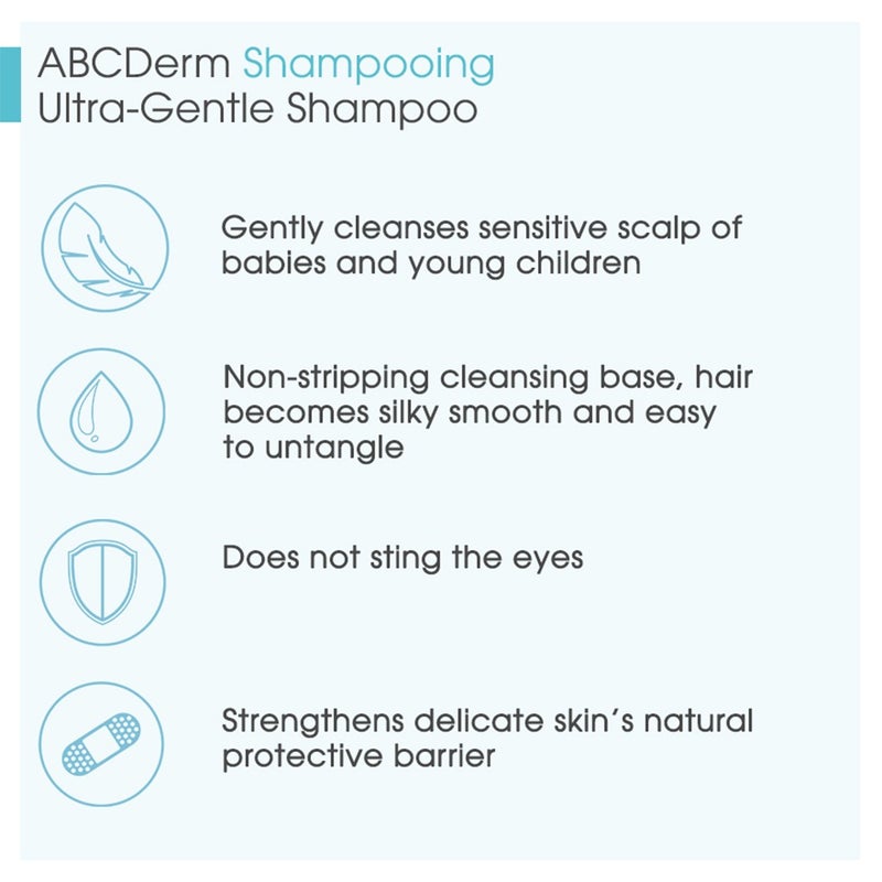 Bioderma ABCDerm Gentle Baby Shampoo 200ml