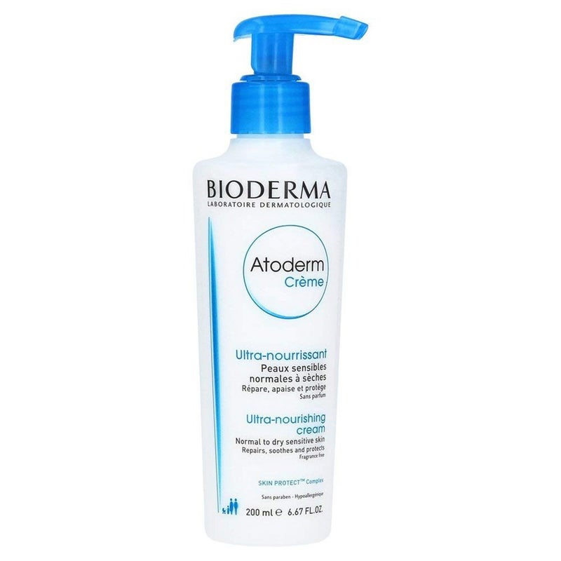 Bioderma Atoderm Ultra-Nourishing & Protecting Cream for Normal to Sensitive Dry Skin 200 mL