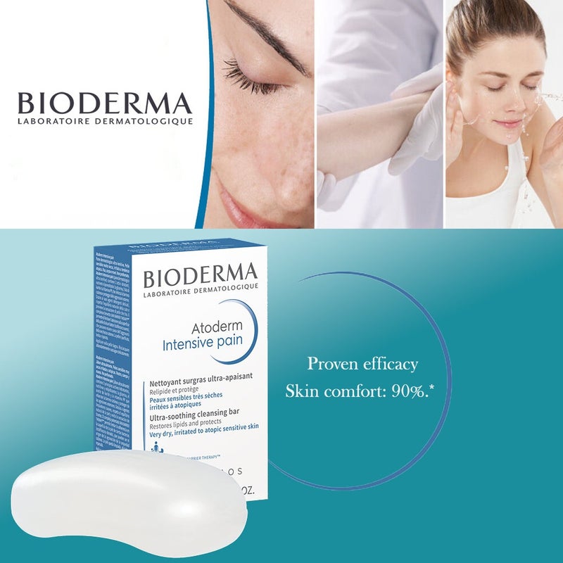 Bioderma Atoderm Ultra-soothing Cleansing Soap Bar For Atopic Sensitive Skin 150 g