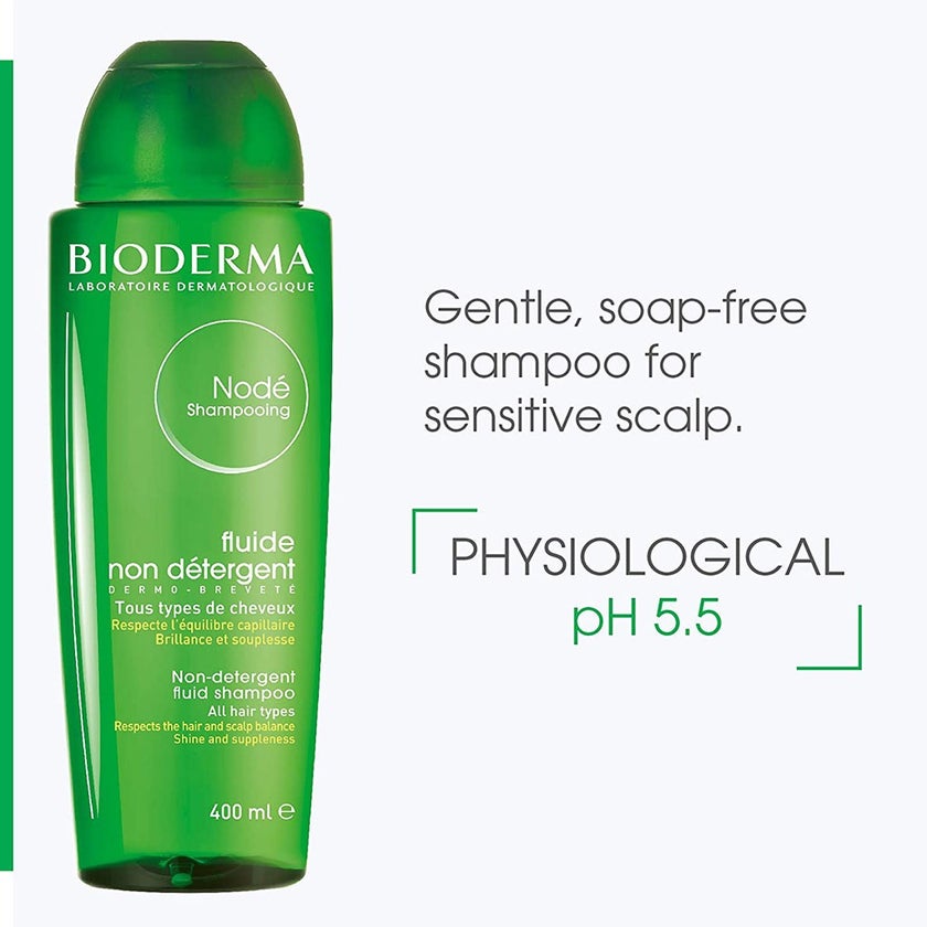 Bioderma Node Non-Detergent Fluid Shampoo For Sensitive Scalp 400ml