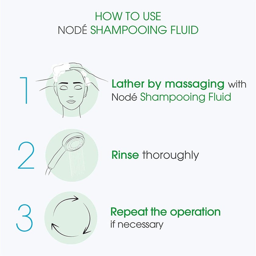 Bioderma Node Non-Detergent Fluid Shampoo For Sensitive Scalp 400ml