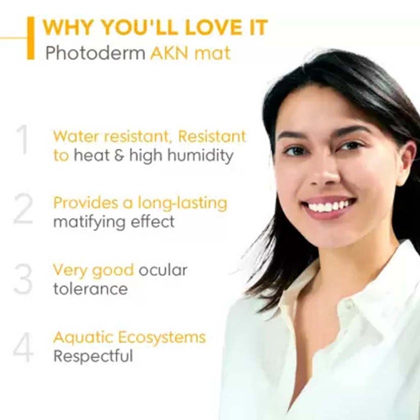 Bioderma Photoderm AKN Mat SPF30 Fluid Sunscreen For Face 40ml
