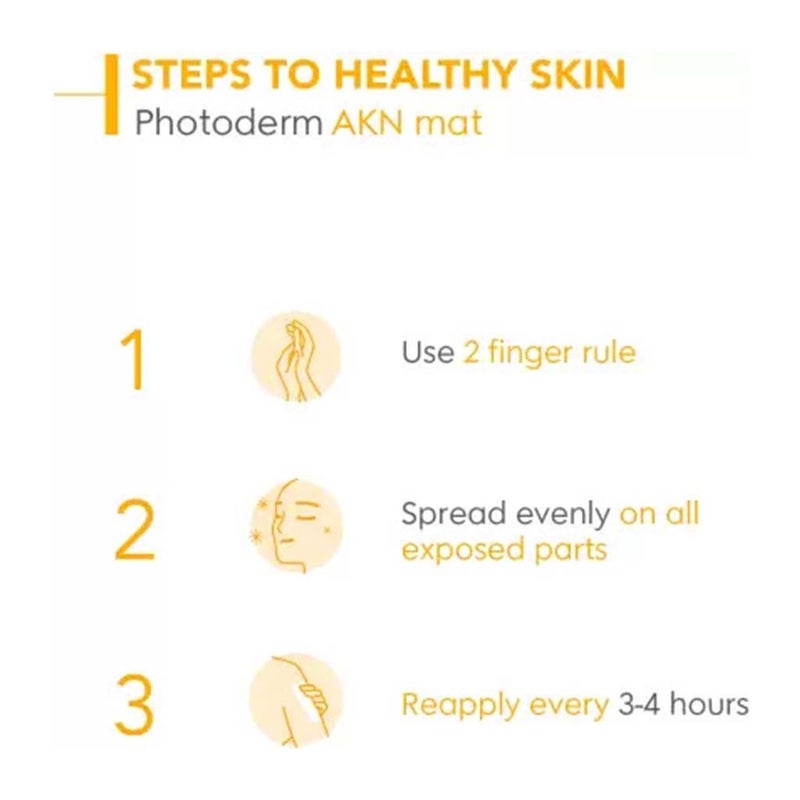 Bioderma Photoderm AKN Mat SPF30 Fluid Sunscreen For Face 40ml