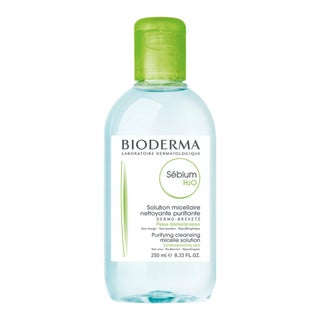Bioderma Sebium H₂O Cleansing Micelle Make-Up Remover Solution For Combination To Oily Skin 250ml