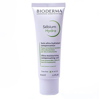 Bioderma Sebium Hydra Ultra-Moisturising Cream For Oily & Acne Prone Skin 40 mL