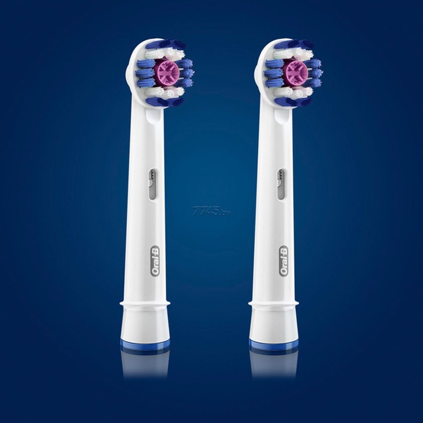 Braun Oral-B 3D White Replacement Brush Heads, Pack of 2's