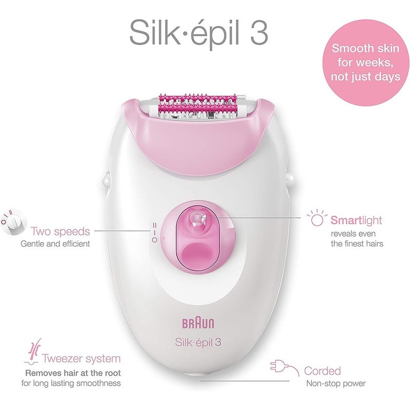 Braun Silk-Epil 3 Epilator 3370
