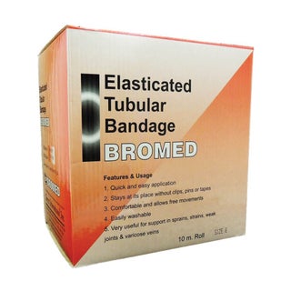 Bromed Elasticated Tubular Bandage E Roll 10 m