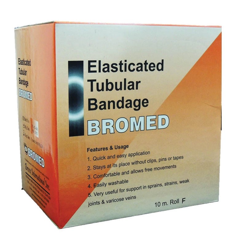 Bromed Elasticated Tubular Bandage F Roll 10 m