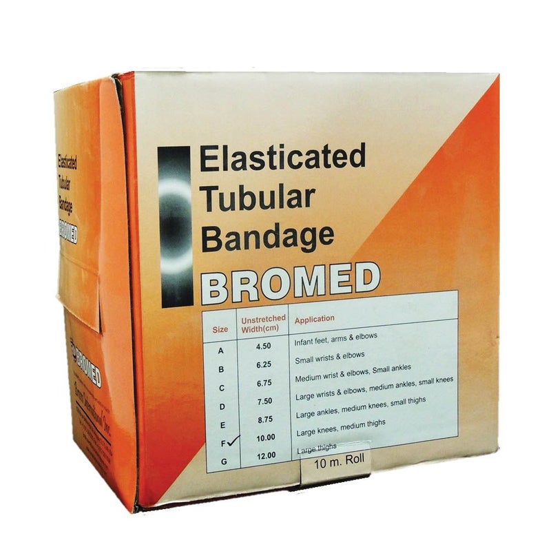 Bromed Elasticated Tubular Bandage F Roll 10 m