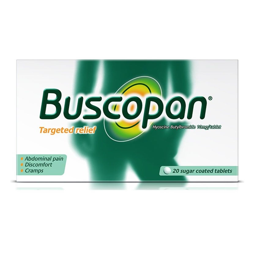 Buscopan 10mg Tablets, Pack of 20's